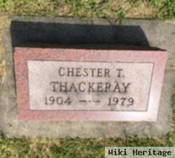 Chester T. Thackeray