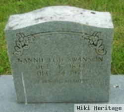 Nannie Lou Sturgill Swanson