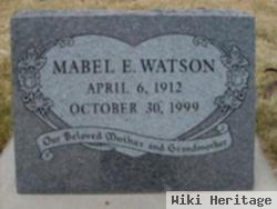 Mabel E Watson
