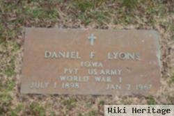 Daniel F Lyons