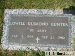 Lowell Desmond Gunter