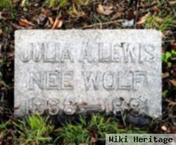 Julia A. Wolf Lewis