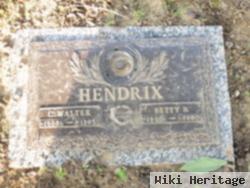 C Walter Hendrix