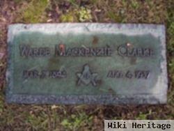 Warde Mackenzie Clarke