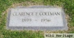 Clarence E Coleman