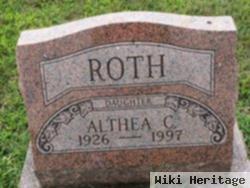 Althea C Roth