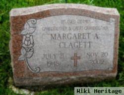 Margaret A Clagett