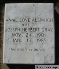 Annie Love Alspaugh Gray