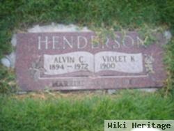 Alvin C Henderson