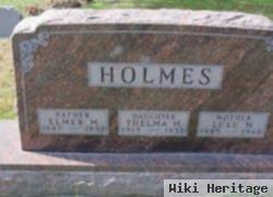 Thelma M Holmes