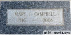 Mary I Campbell