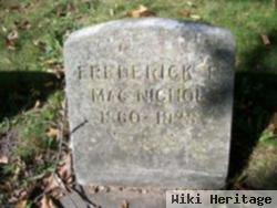 Frederick F Mac Nichol