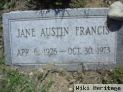 Jane Austin Francis