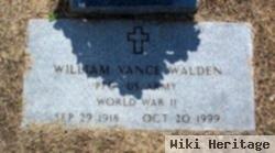 Pfc William Vance Walden