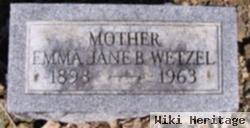 Emma Jane Brown Wetzel