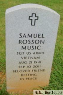 Sgt Samuel Rosson Music