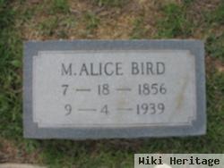 Martha Alice Mcgowen Bird