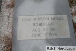 Inez Minton Meeks Robinson