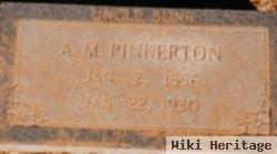 Andrew Milburn "bunk" Pinkerton