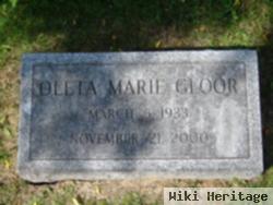 Oleta Marie Gross Gloor