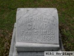 Henrietta Waller Camp