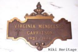 Virginia M Mendelson Garritson