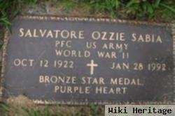 Pfc Salvatore Ozzie Sabia