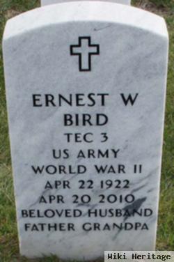 Ernest W Bird