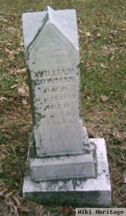 William Bowman