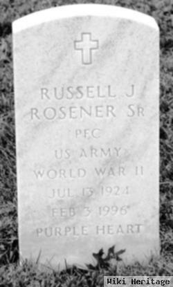 Russell J Rosener, Sr