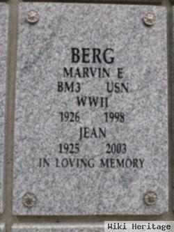 Marvin E Berg