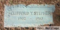 Clifford Y Stephens