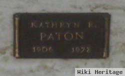 Kathryn R Paton