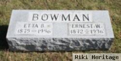 Etta B Bowman