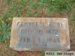 George L Rowe