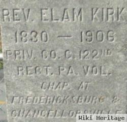 Rev Elam Kirk