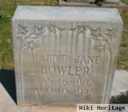 Hattie Jane Canfield Bowler