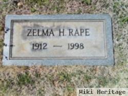 Zelma H Rape