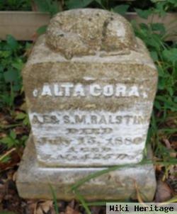 Alta Cora Ralston