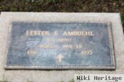 Lester Elmer Ambuehl