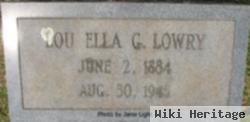 Lou Ella Gamble Lowry
