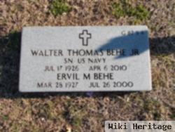 Walter Thomas Behe, Jr