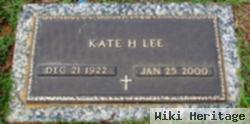 Kate H Lee