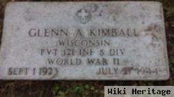 Pfc Glenn A Kimball