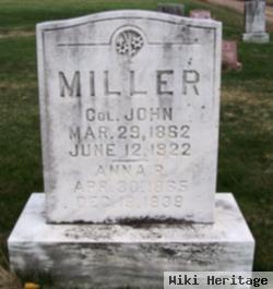 Colonel John Miller