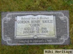 Gordon Henry "gordy" Kroeze