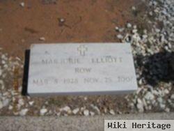 Marjorie Elliott Row