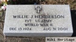 Willie J. Henderson