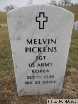 Sgt Melvin Pickens