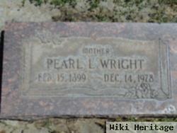 Pearl L. Pound Wright